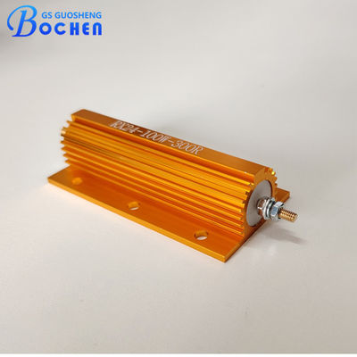 BOCHEN RX24 25W 50W 100W Golden Aluminum Housed Wirewound Resistors Μεταγωγός Αντίστασης Φρένων
