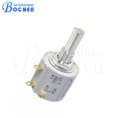 BOCHEN 7286 r2kl025 Wirewound Potentiometer Mounting Style Panel Mount Element Type Wirewound (Σύντυπο τοποθέτησης του πίνακα τοποθέτησης του στοιχείου)